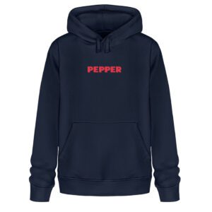 PEPPER Hoodie Logo Mitte - Unisex Organic Hoodie 2.0 ST/ST-6959