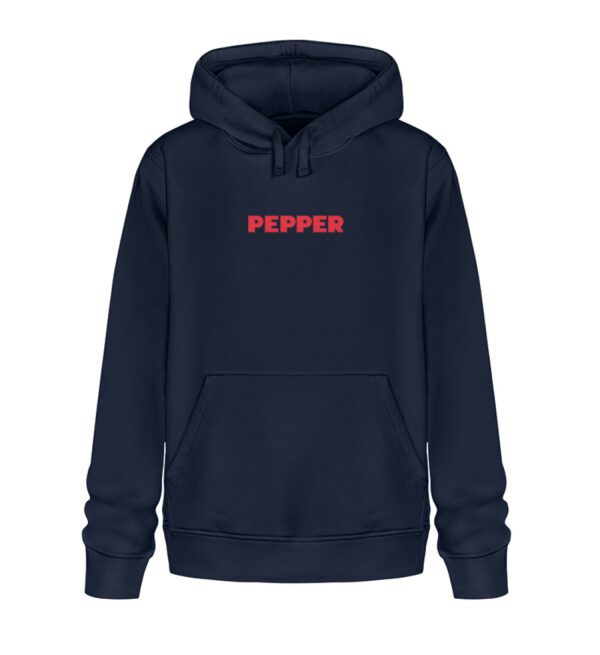 PEPPER Hoodie Logo Mitte - Unisex Organic Hoodie 2.0 ST/ST-6959